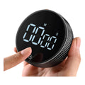 DINRGO Magnetic Kitchen Timer Digital Timer Manual Countdown Rotary Timer Mechanical Cooking Timer Cooking Shower Stopwatch